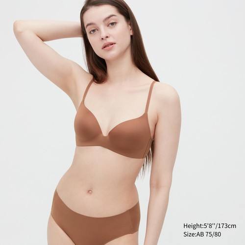 Бюстгальтер без косточек 3D Hold Коричневая