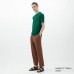Футболка с круглым вырезом Uniqlo U Зеленая
