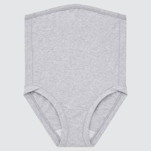 Трусы для беременных с высокой Посадкой Серая