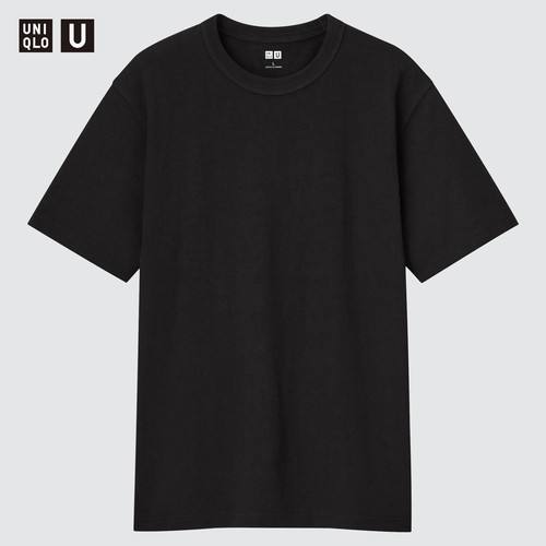 Футболка с круглым вырезом Uniqlo U Черный