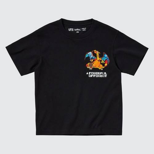 Детская футболка Pokémon Meets Artist UT Graphic Черный