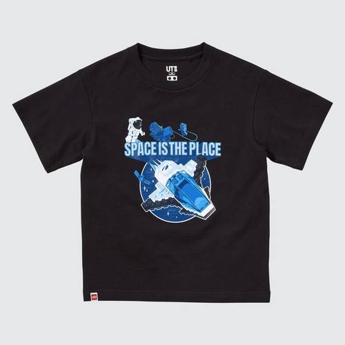 Детская футболка с изображением LEGO® City UT Черный