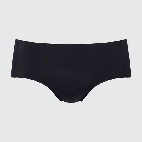 Брюки AIRism Hipphugger Period (легкая впитывающая способность) Черный