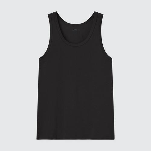 Хлопчатобумажный жилет AIRism Top Черный