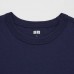 Футболка с круглым вырезом Uniqlo U Белого цвета