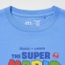Kids The Super Mario Bros. Футболка с графическим изображением фильма UT Синяя