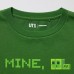 Детская футболка с графическим изображением Minecraft UT Зеленая