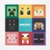 Детская футболка с графическим изображением Minecraft UT Белого цвета
