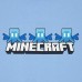 Детская футболка с графическим изображением Minecraft UT Синяя
