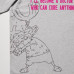 Футболка с графическим рисунком UT Archive One Piece Серая