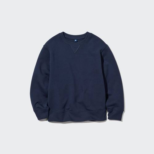 Детская Ультралегкая мягкая толстовка Темно-синего цвета